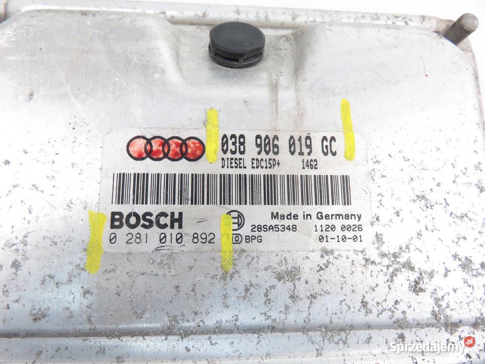 STEROWNIK GALAXY I 19 TDI 0281010892 038906019GC osobowe