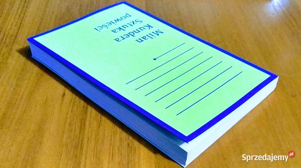 Sztuka powieści esej Milan Kundera miękka Gdańsk