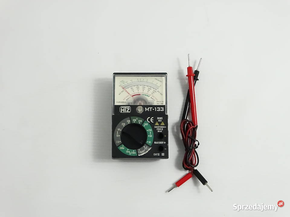 Multimetr analogowy HTZ MT133 Sprawny Klasyk Biłgoraj