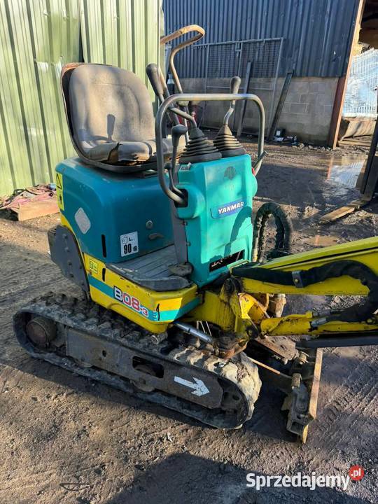 Minikoparka yanmar b08 uszkodzony silnik Leżajsk