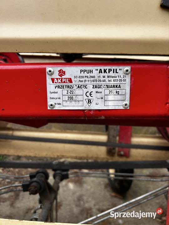 Przewracarka Akpil nowa Rzeplin