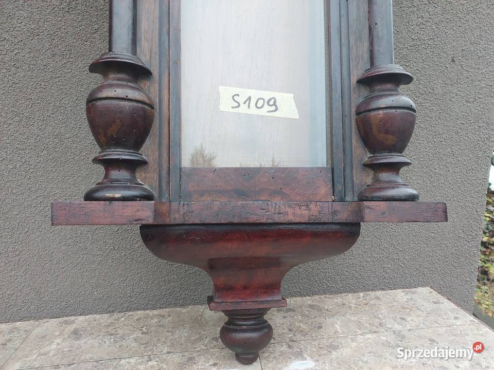 S109 Skrzynia obudowa starego zegara szafka pomorskie