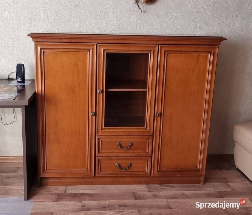 ZESTAW MEBLI DO SALONU POKOJU szafka RTV regał Meble do salonu Kalisz