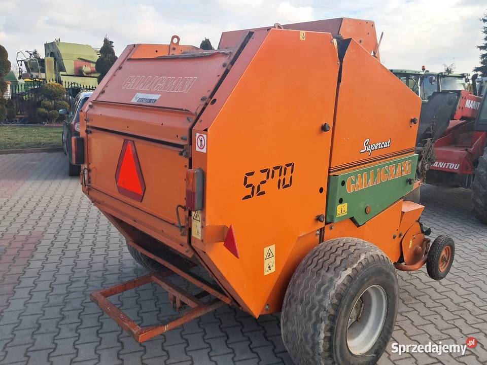 Prasa rolująca Galligani 5200 w oryginale rotor nieuszkodzony