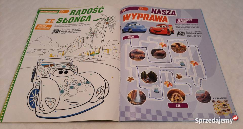 Disney Pixar Auta 022021 Egmont Książeczki Czeladź sprzedam