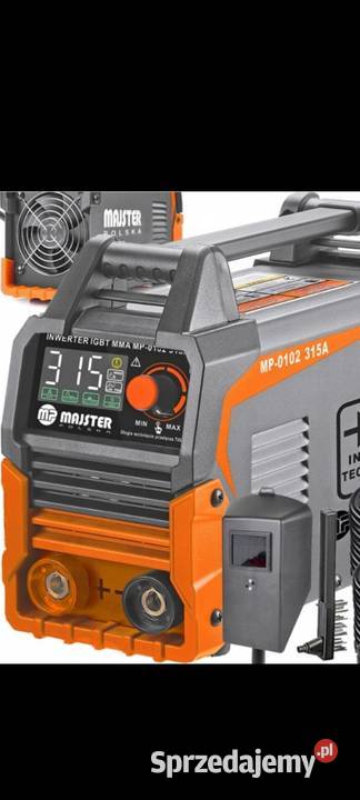 Spawarka inwertorowa MMA tig 315A Szubin sprzedam