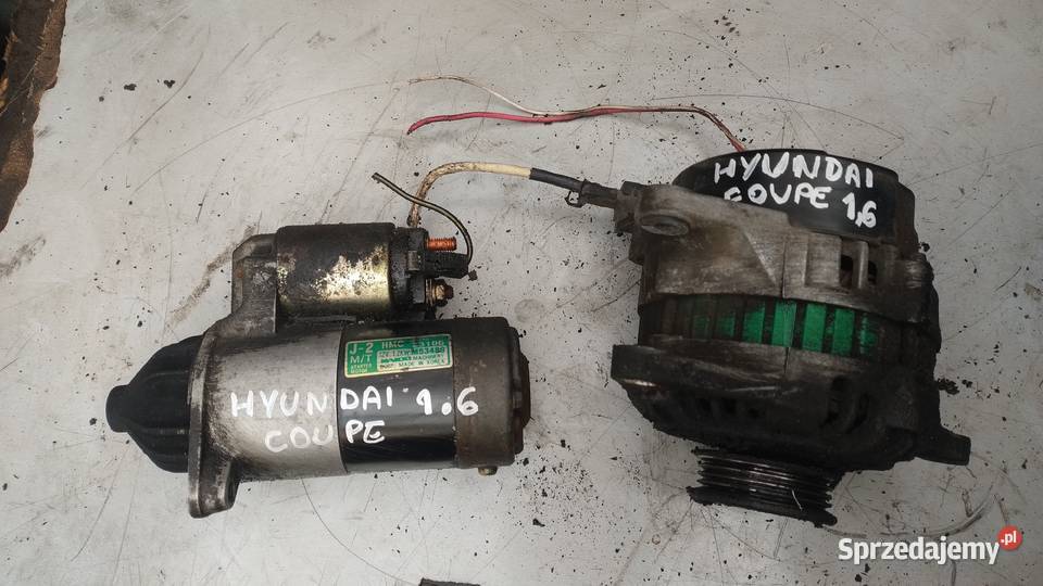 HYUNDAI COUPE I 16 16V rozrusznik alternator świętokrzyskie Kielce
