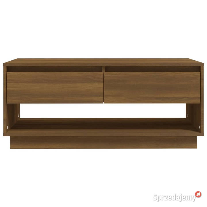 Stolik kawowy brązowy dąb 1025x55x44 WM812980 Stoły Warszawa sprzedam