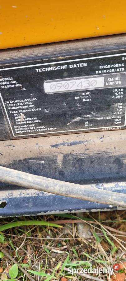 Nagrzewnica olejowa Gromadka sprzedam