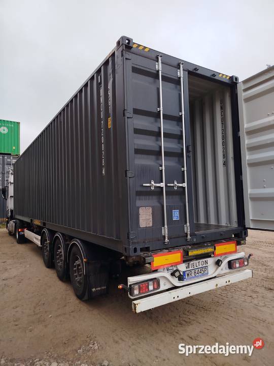 Kontener morski magazynowy budowlany 40 HC OW Biznes i Przemysł Ostrowiec Świętokrzyski