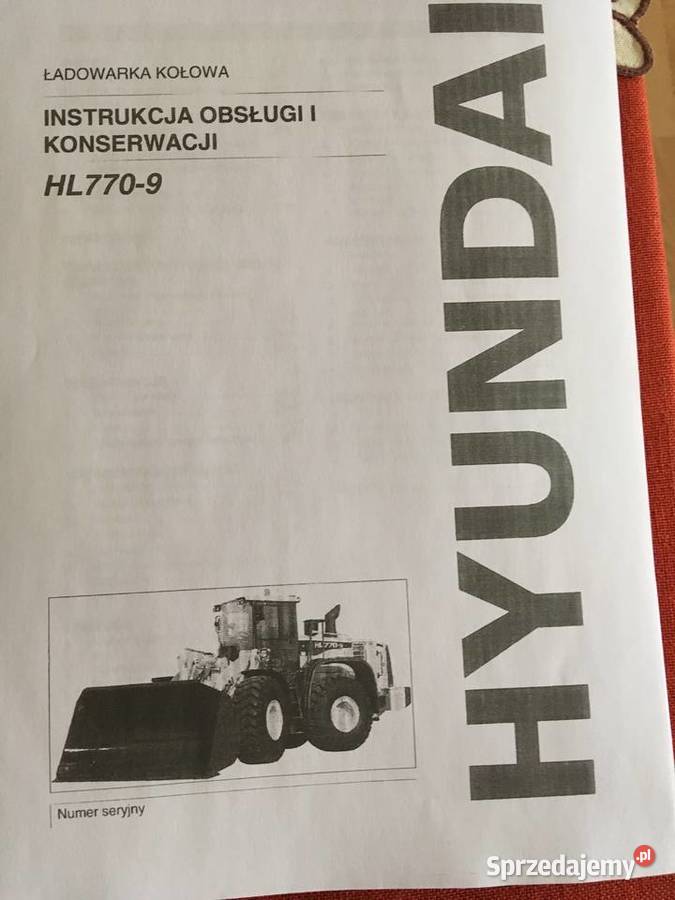 dtr instrukcja obsługi ładowarka hyundai hl7709 i inne