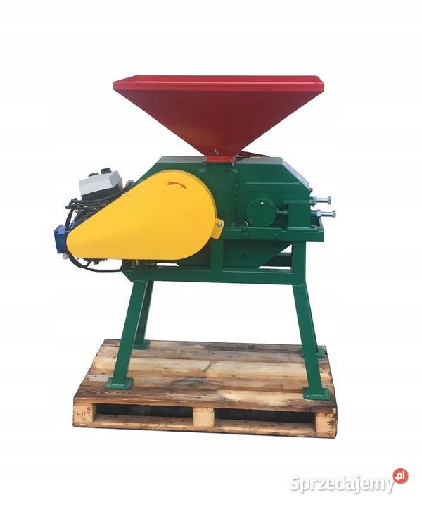 Gniotownik 55kW WALCOWY zgniatacz ziarna GZ05 Hodowla bydła Kamionna