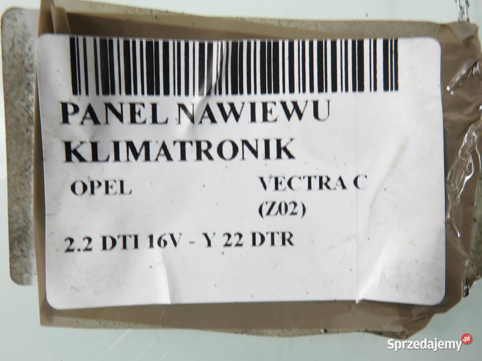 KLIMATRONIK OPEL VECTRA C Z02 24441229