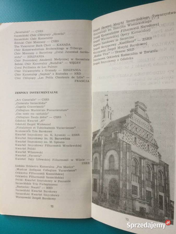 3403 XVII Festiwal Muzyki Organowej I Antykwariat Szczecin