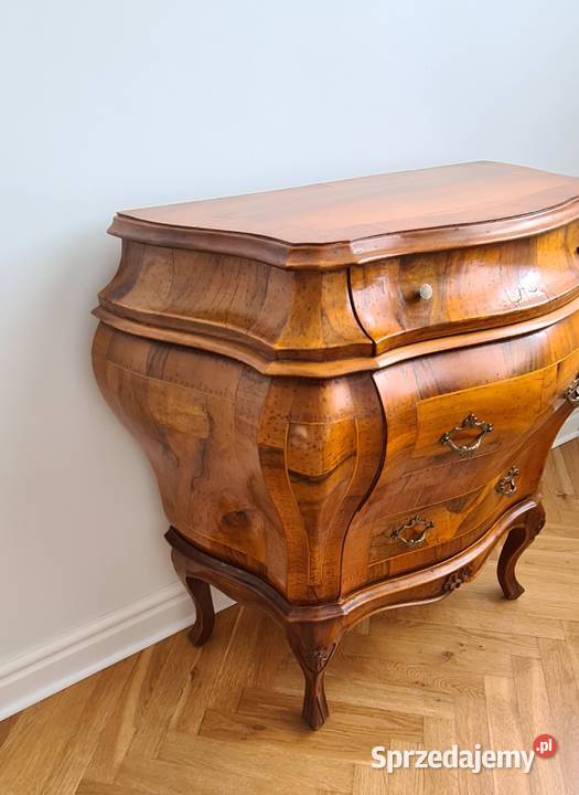 Komoda brzuchatka w stylu barokowym Leszno