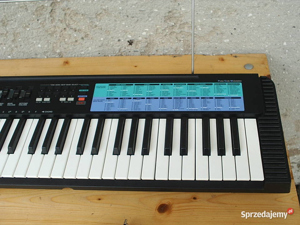Keyboard Casio CA100 Tone Bank z osprzętem Casio