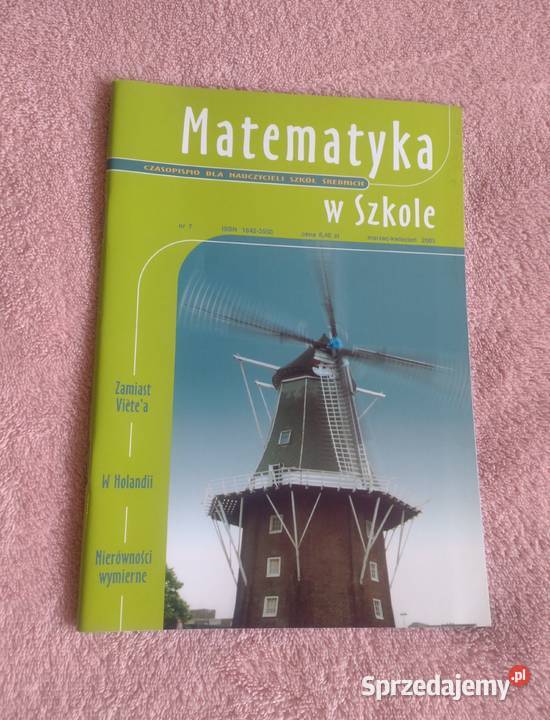 Czasopismo Matematyka w szkole 2003 Wrocław sprzedam