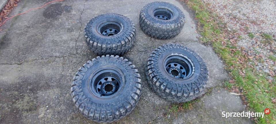 KOŁA NISSAN PATROL z oponami maxxis 35x125 Hoczew