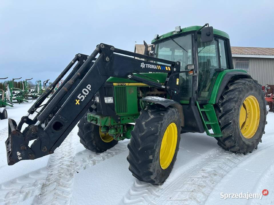 John Deere 6810 z turem podlaskie Suwałki