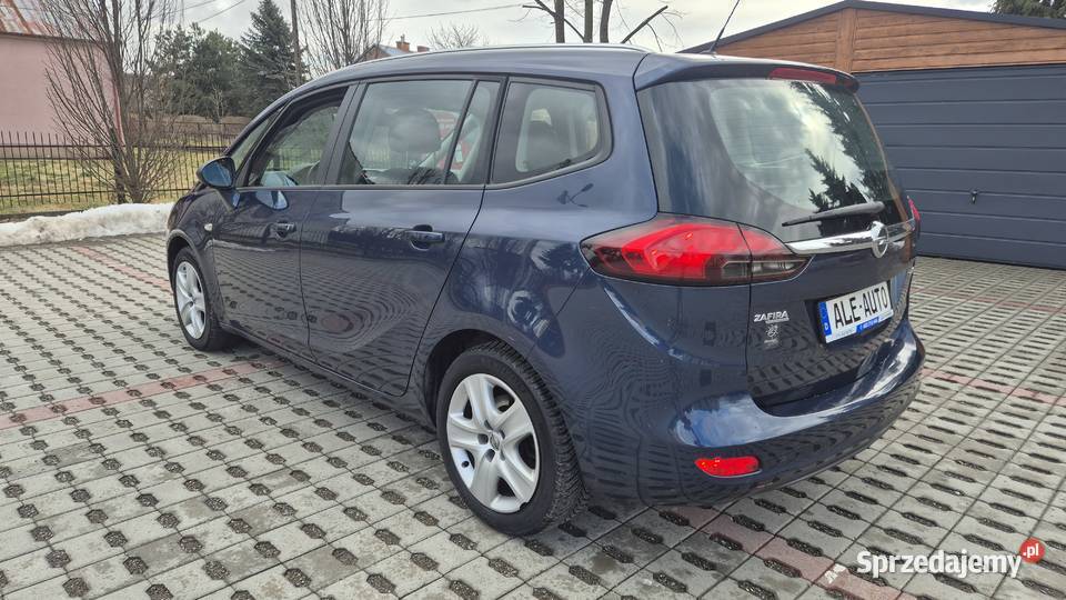 ZAFIRA 14 140 7 OSOBOWA OPŁACONA tempomat Zafira Rzeszów