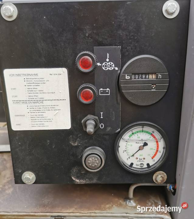 Kompresor Śrubowy spalinowy 10 Bar Kraków