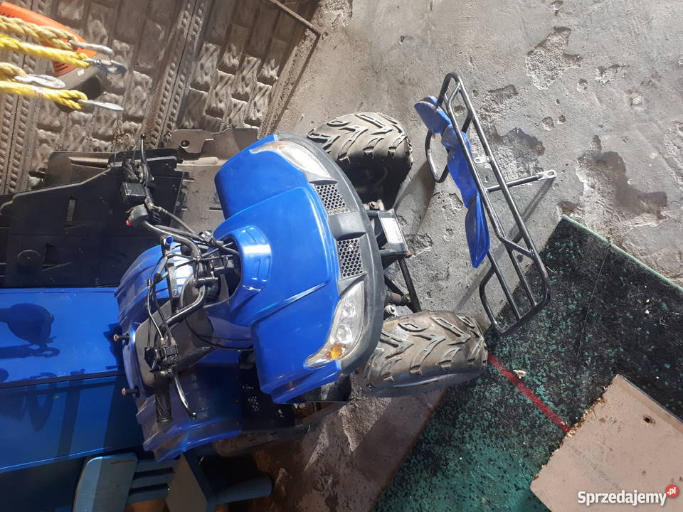 Quad uszkodzony wielkopolskie Luboń