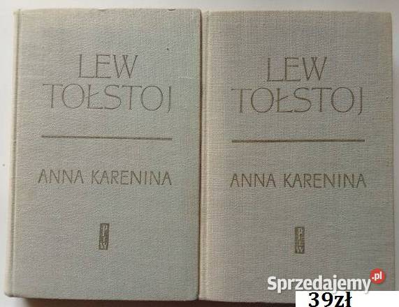 Anna Karenina L Tołstoj 1965 powieść Rosja Łódź