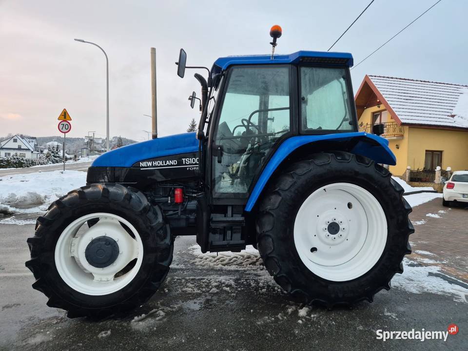 Ciagnik rolniczy Holland TS 100 turbo Chełmiec sprzedam