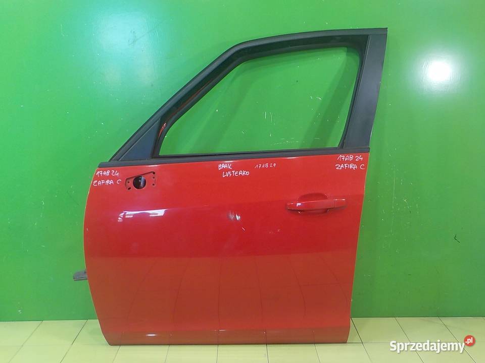 OPEL ZAFIRA C 20 CDTI AUT 13r 5D drzwi lewe Drzwi