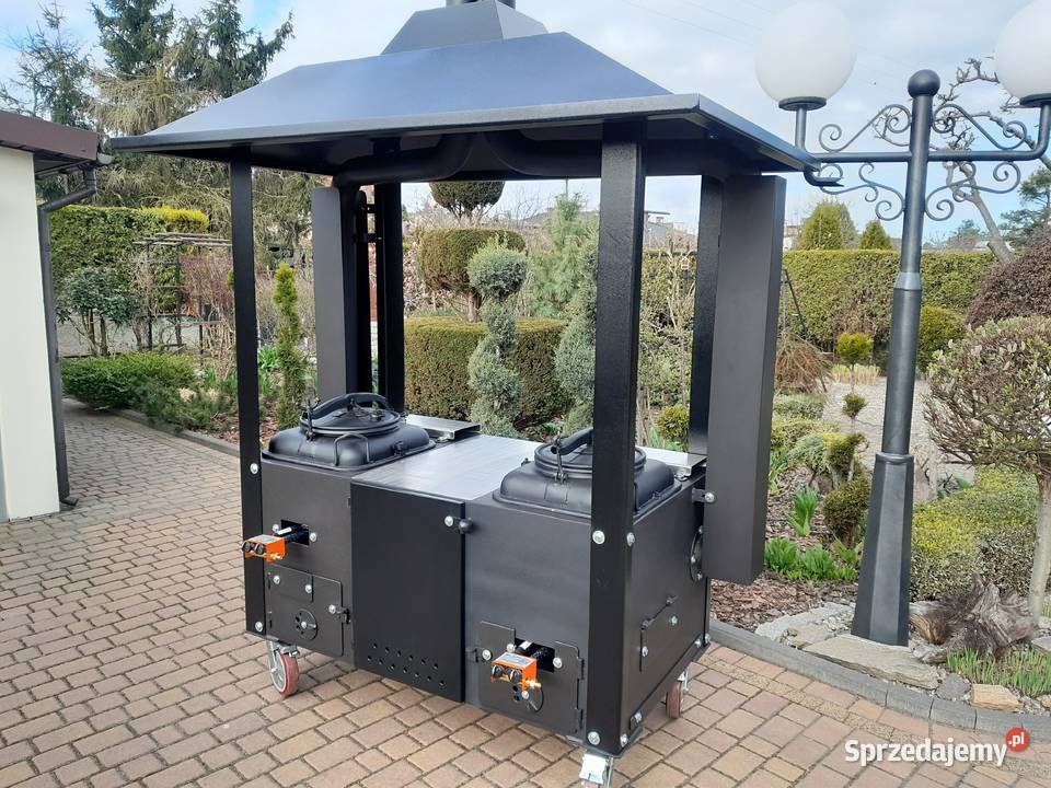 Gastronomiczny grill cateringowy węglowy Ogród Damasławek sprzedam