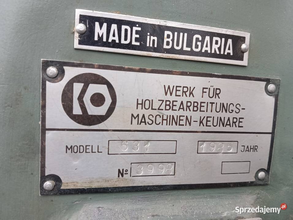 Piła taśmowa 630 pomorskie Wejherowo sprzedam