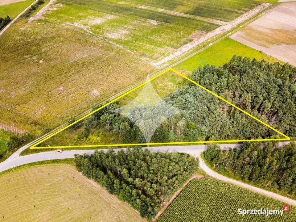 działka pod turystykę jeziorem Makosieje