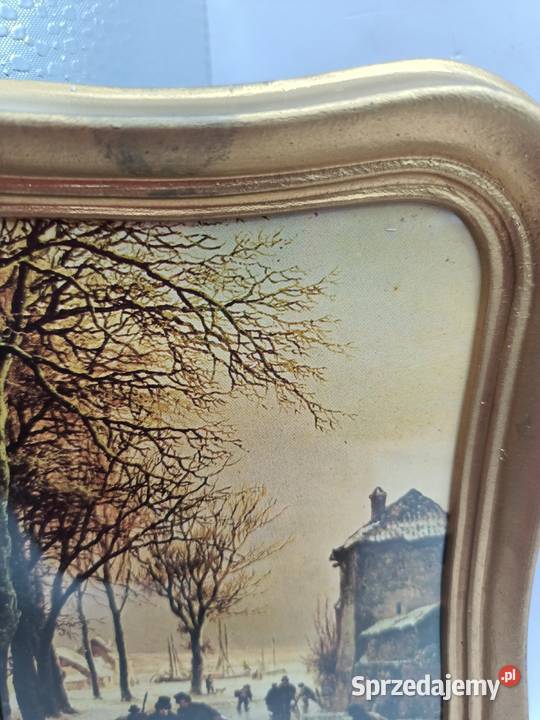 Obrazek w ramie reprodukcja zdjęcie Italy styl Zamość
