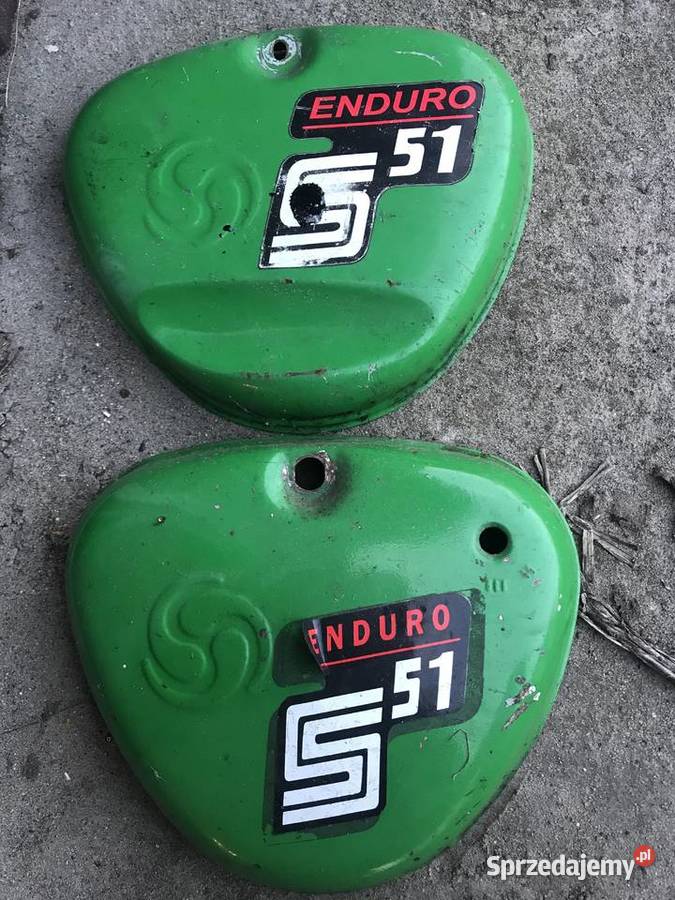 Boczki Simson s51 enduro Piaski sprzedam