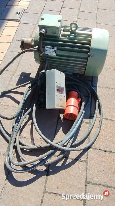 Silnik Elektryczny 4 KW Włącznik Kabel Silniki Kowale Pańskie