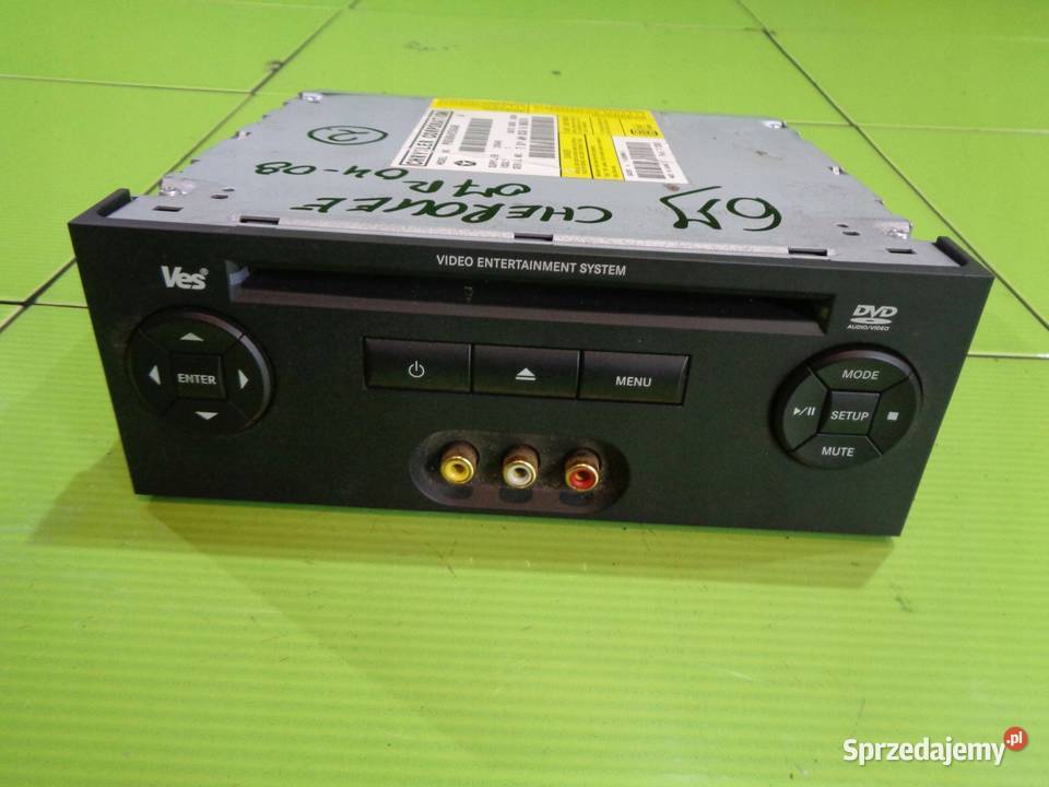 JEEP GRAND CHEROKEE WK 07 odtwarzacz czytnik DVD Elektronika