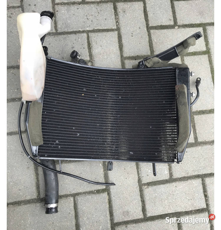 YAMAHA R6 chłodnica wentylator zbiorniczek 0816 Części Lwówek sprzedam