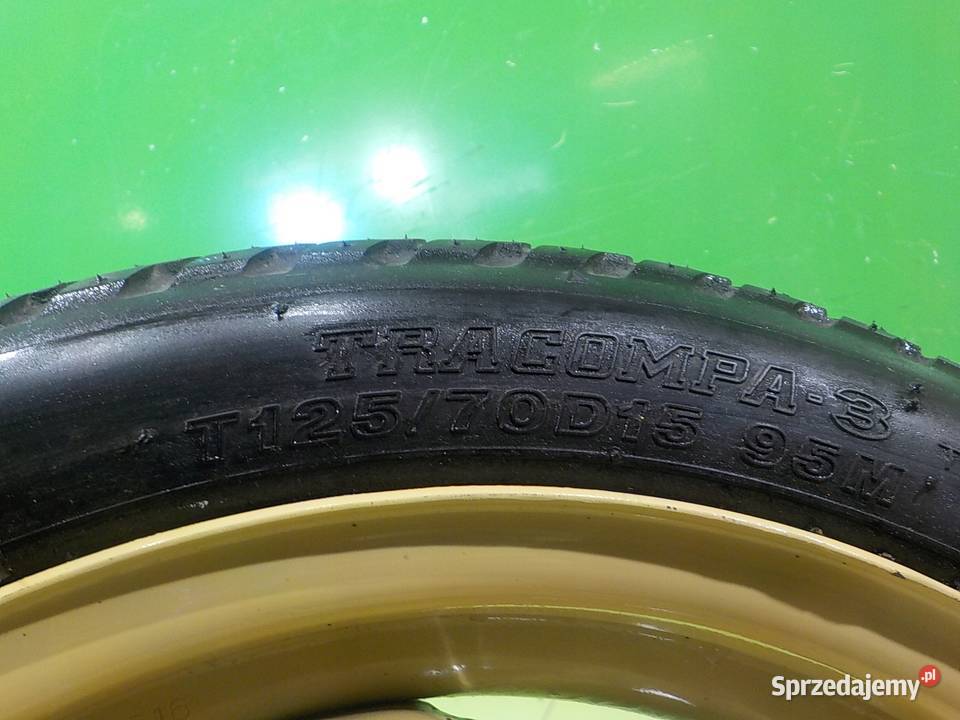 PRIUS II kolo dojazdowe 1257015 4x100 Samochodowe Suków sprzedam