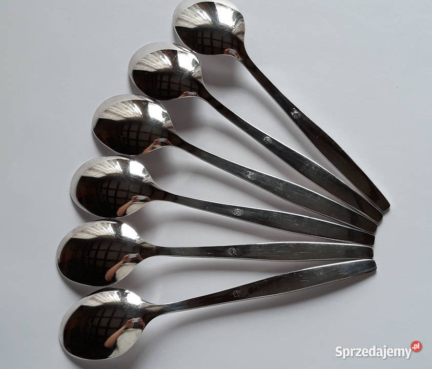 Posrebrzane łyżeczki do herbaty ARES EROS Hefra Pozostałe śląskie