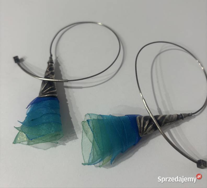 Kolczyki koła w stylu Art Nouveau Shambala kujawsko-pomorskie Bydgoszcz