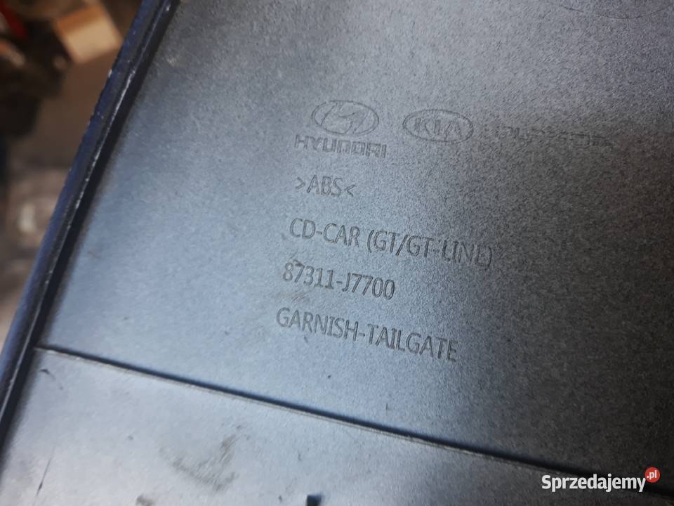 KIA PROCEED GT BLENDA SPOILER KLAPY BAGAŻNIKA osobowe Zatom Stary