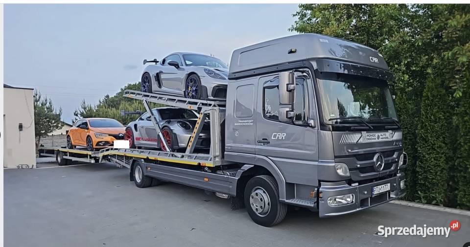 Marcedes Atego przyczepa 999999km sprzedam