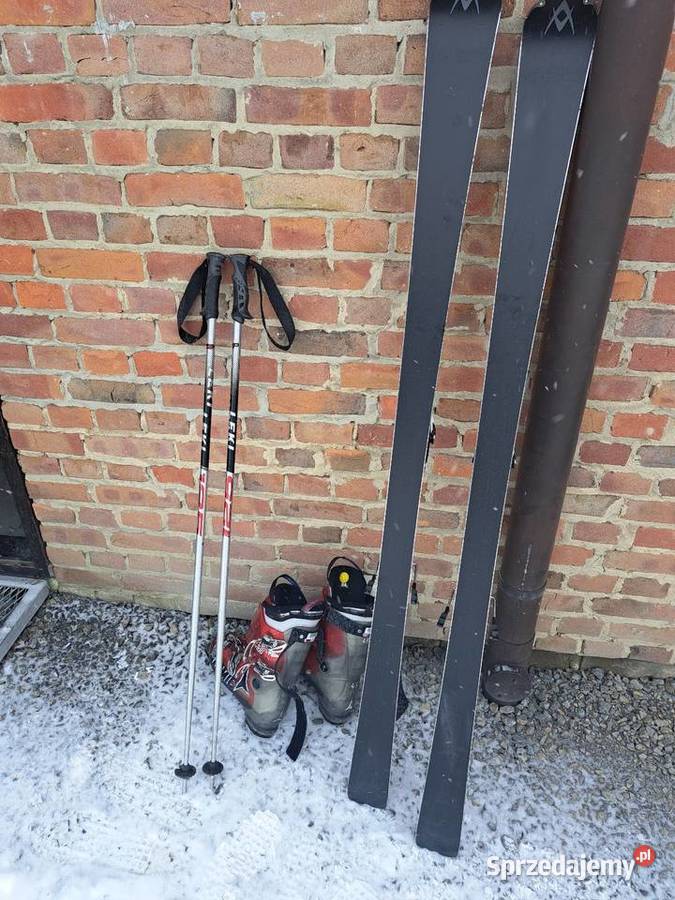Narty buty 45 kijki lubelskie Lublin