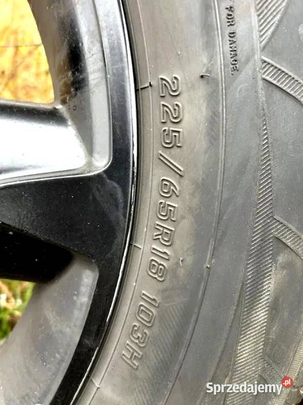 4 x KOŁA OPONY ALUFELGI FALKEN 225 65 R18 NISSAN Białystok