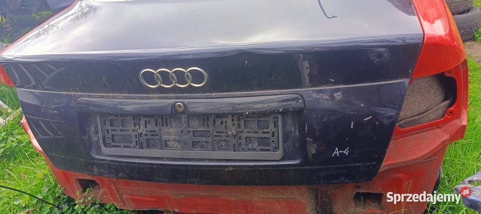 Klapa Tył Sedan LZ5L Audi A4 B5 a4 Błotniki śląskie Myszków