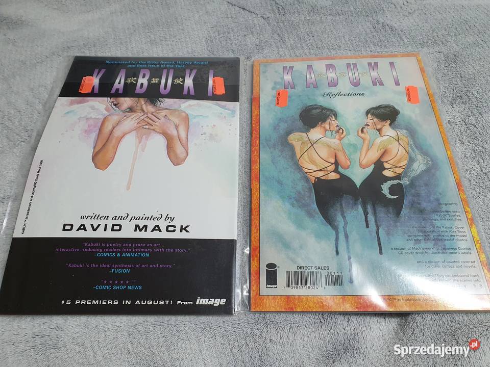 Manga Kabuki zestaw 2 komiksów Image USA Manga Gdynia