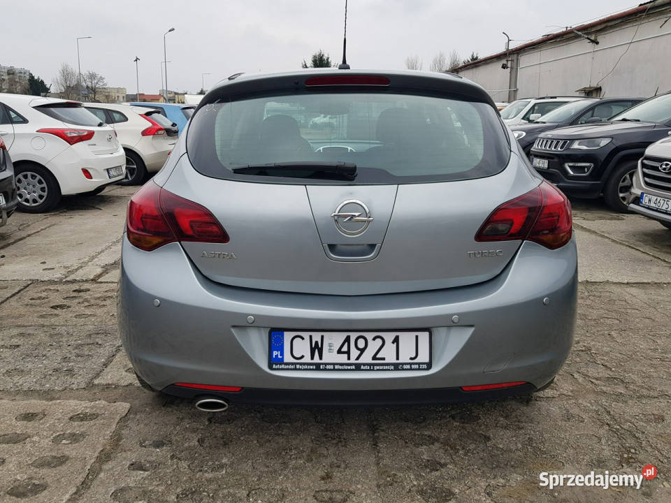 Opel Astra 14 Turbo Benzyna Klimatronik 192000km kujawsko-pomorskie Włocławek
