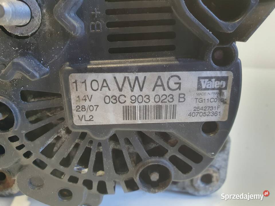 Seat Ibiza III 16 16V ALTERNATOR 03C903023B 110A sprzedam