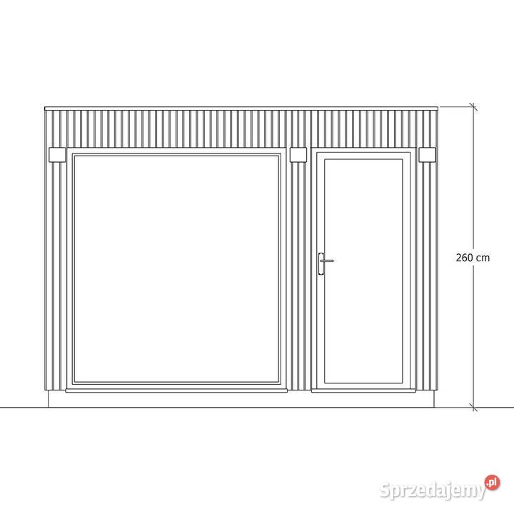 Sauna ogrodowa Sven 340 x 210 śląskie Bielsko-Biała