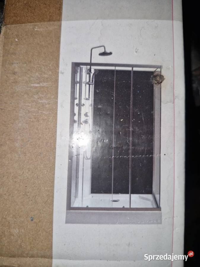 Kabina prysznicowa bez brodzika Onega 80 x 120 Kabiny prysznicowe Zielona Góra